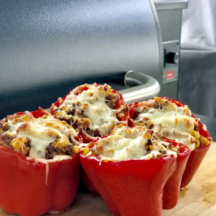 Traeger Grilled Stuffed Peppers